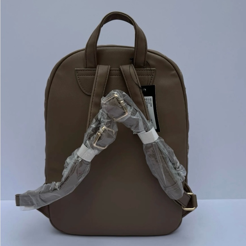 BADGLEY MISCHKA Quilted Studded Vegan Leather Backpack - Picture 2 of 5